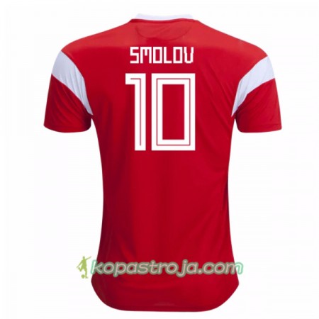 Billiga Fotbollströjor Ryssland Smolov 10 WM 2018 Hemma tröja